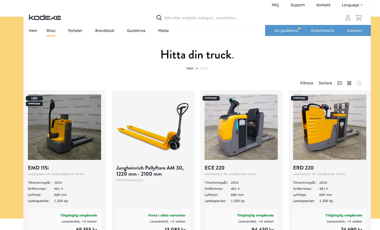 PIM Screenshot