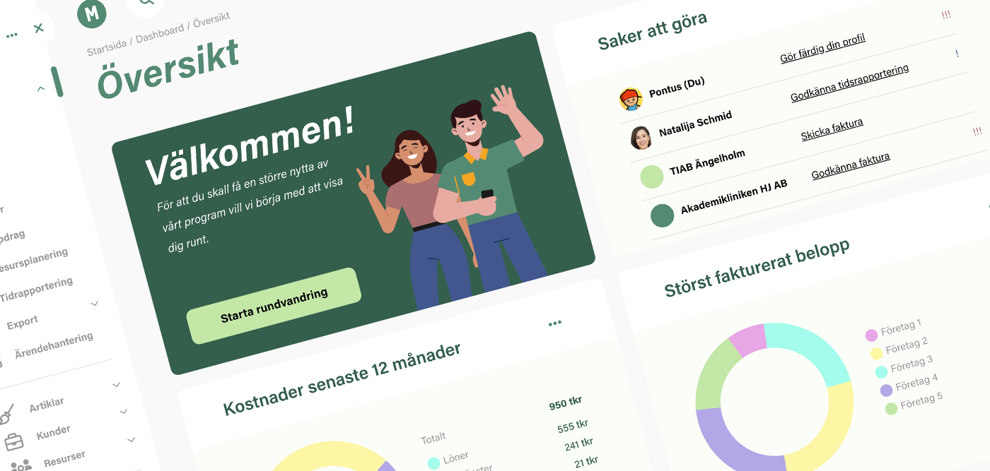 wide image of a lady