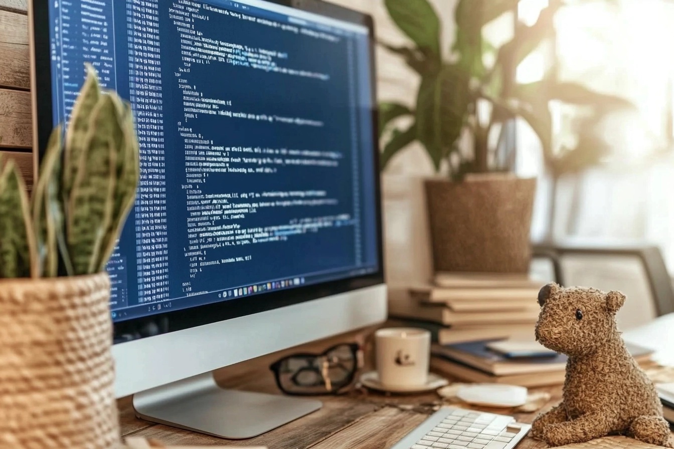 smiling-people-infornt-of-a-computer